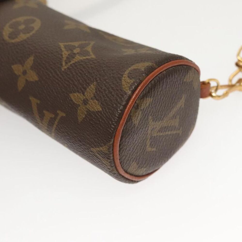 Louis Vuitton Mini Baby Papillon Brown Canvas Clutch Bag (Pre-Owned) - Picture 7 of 16